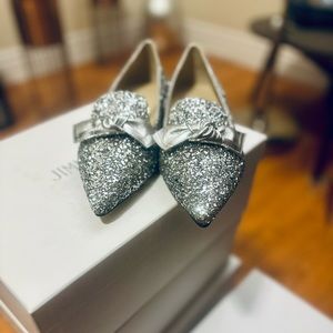 Jimmy Choo Gabie Flats 37 Brand New
